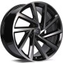 mini: Carbonado Coin 17 5x112 ET40 57,1 BFP - Black Front Polished (1)