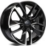 mini: Carbonado Force 16 5x114.3 ET40 73,1 BFP - Black Front Polished (1)