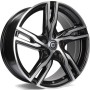 mini: Carbonado Punch 18 5x108 ET45 67,1 BFP - Black Front Polished (1)