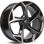 mini: Carbonado Tropico 16 5x100 ET38 57,1 BFP - Black Front Polished (1)