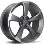 mini: Carbonado Twister 19 5x112 ET30 66,5 MAFP - Matt Anthracite Front Polished (1)