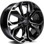 mini: Carbonado Rewind 16 4x100 ET38 73,1 BFP - Black Front Polished (1)
