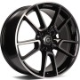 mini: Carbonado Excellent 19 5x112 ET45 66,5 BFP - Black Front Polished (1)