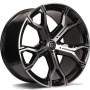mini: Carbonado Ring 20 5x112 ET35 66,5 BFP - Black Front Polished (1)