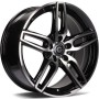 mini: Carbonado Way 19 5x112 ET45 66,5 BFP - Black Front Polished (1)