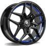 mini: seventy9 SV-B 18 5x120 ET35 72,6 BGBIL - Black Glossy Blue Inner Lip (1)