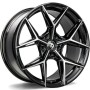 mini: seventy9 SCF-B 18 5x112 ET35 66,5 BFP - Black Front Polished (1)