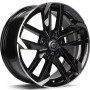 mini: Carbonado Rennes 16 5x108 ET40 65,1 BFP - Black Front Polished (1)