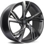 mini: Carbonado Rich 18 5x112 ET35 66,5 AFP - Anthracite Front Polished (1)