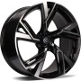 mini: Carbonado Rich 19 5x112 ET35 66,5 BFP - Black Front Polished (1)