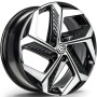 mini: Carbonado Arctic 18 5x114.3 ET50 73,1 BFP - Black Front Polished (1)