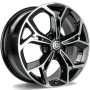 mini: Carbonado Direction 17 5x114.3 ET40 73,1 BFP - Black Front Polished (1)