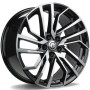 mini: Carbonado Game 18 5x112 ET35 66,5 BFP - Black Front Polished (1)