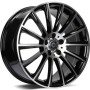 mini: Carbonado Performance 19 5x112 ET45 66,5 BFP - Black Front Polished (1)