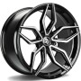 mini: seventy9 SCF-D 20 5x112 ET40 66,5 BFP - Black Front Polished (1)