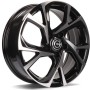 mini: Carbonado Tokio 17 5x114.3 ET40 73,1 BFP - Black Front Polished (1)