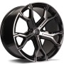 mini: Carbonado Ring 21 5x112 ET37 66,5 BFP - Black Front Polished (1)