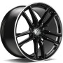 Obrazek dla: Carbonado Invention 21" 5x112 ET49 66,5 BGLP  Black Glossy Lip Polished