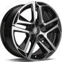mini: Carbonado Nice 16 4x108 ET25 65,1 BFP - Black Front Polished (1)