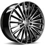 mini: Carbonado Prestige 17 5x112 ET45 66,5 BFP - Black Front Polished (1)