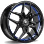 mini: seventy9 SV-B 20 5x120 ET35 74,1 BGBIL - Black Glossy Blue Inner Lip (1)