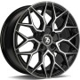 mini: seventy9 SV-K 16 4x100 ET38 67,1 BFP - Black Front Polished (1)