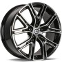 mini: Carbonado Hit 17 5x108 ET45 67,1 BFP - Black Front Polished (1)