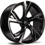 mini: Carbonado Rich 18 5x112 ET45 66,5 BFP - Black Front Polished (1)