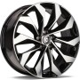 mini: Carbonado Phantom 18 5x112 ET43 57,1 BFP - Black Front Polished (1)