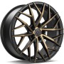 mini: seventy9 SV-C 19 5x112 ET30 66,6 BGGF - Black Glossy Gold Front (1)