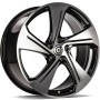 mini: Carbonado Aqua 18 5x112 ET45 57,1 BFP - Black Front Polished (1)