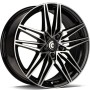 mini: Carbonado Ground 18 5x114.3 ET40 73,1 BFP - Black Front Polished (1)