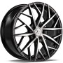 mini: seventy9 SSF-1 17\ 5x112 ET40 66,6 BFP - Black Front Polished (1)