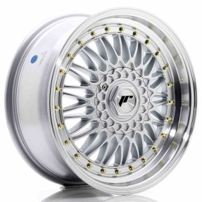 Obrazek dla: JR Wheels JR9 17x7,5 ET35 5x112/120 Silver w/Machined Lip