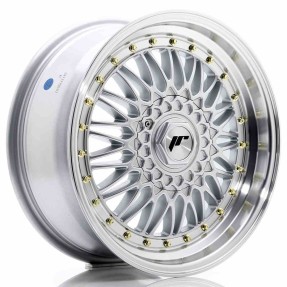 Obrazek 2 dla: JR Wheels JR9 17x7,5 ET35 5x112/120 Silver w/Machined Lip