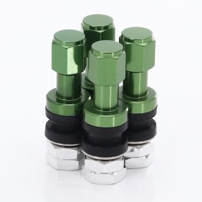 Set of Aluminum air valves JR v2  GREEN