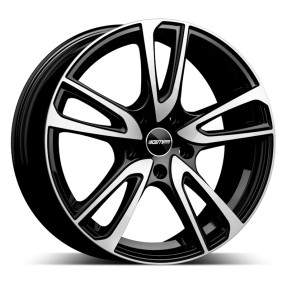 Obrazek dla: GMP ASTRAL 6.5X16 5X100 ET35 CZARNY/POLER