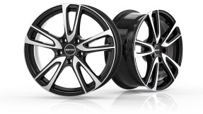 Obrazek 2 dla: GMP ASTRAL 6.5X16 5X100 ET35 CZARNY/POLER