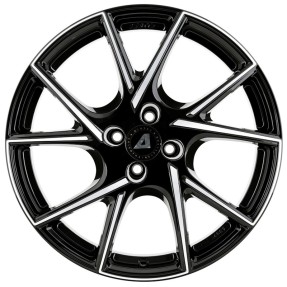 ALUTEC ADX.01 7X17 4X108 ET32/65.1 CZARNY/POLER