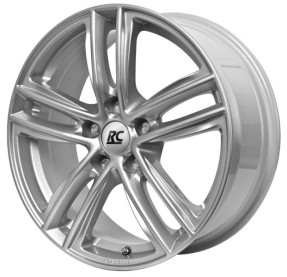 RCDESIGN RC27 7X17 5X114.3 ET45/72.6 SREBRNY