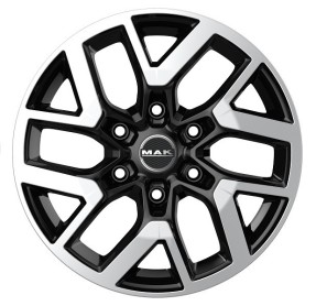 MAK GRAVEL 6.5X16 6X120 ET50/74.5 CZARNY/POLER