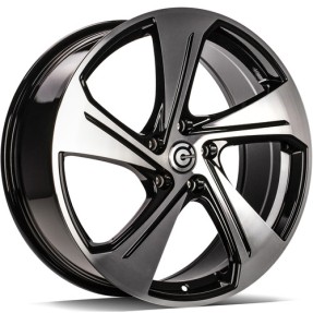 Obrazek 2 dla: Carbonado Aqua 18" 5x112 ET45 57,1 BFP  Black Front Polished