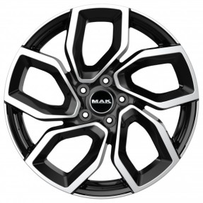 Obrazek dla: MAK APOLLO 7X17 4X108 ET32/65.1 CZARNY/POLER