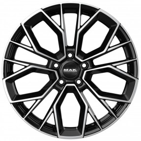 MAK STILO 8.5X21 5X114.3 ET40/76 CZARNY/POLER