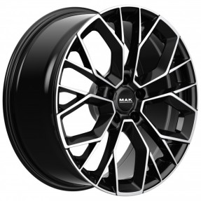 MAK STILO 8.5X21 5X114.3 ET40/76 CZARNY/POLER