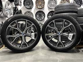 Obrazek 2 dla: Oryginalne koła zimowe 21 5x112 BMW X5 G05 G18 X6 G06 Pirelli RunFlat TPMS 8071998 / 8071999