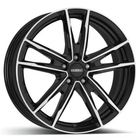 Obrazek dla: DEZENT KF 7.5X19 5X108 ET47/65.1 CZARNY/POLER
