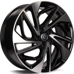 Obrazek dla: Carbonado Atlantic 19" 5x114.3 ET51 73,1 BFP  Black Front Polished
