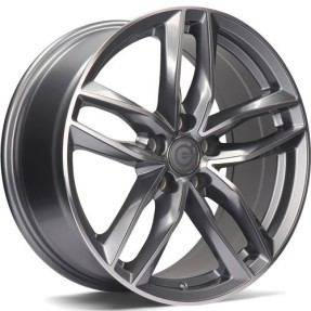 Obrazek dla: Carbonado Style 17" 5x112 ET35 66,5 AFP  Anthracite Front Polished