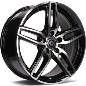 Obrazek dla: Carbonado Way 19" 5x112 ET45 66,5 BFP  Black Front Polished